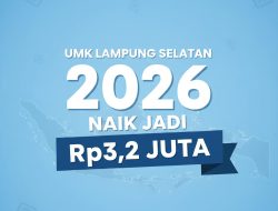 Bupati Radityo Egi Pratama Tetapkan UMK Lamsel Tahun 2026 3,2 Juta