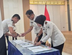 Guna Pembinaan Radikalisai Satu Orang Warga Binaan Pemasyarakatan Kalianda Ucapkan Ikrar Setia Kepada NKRI
