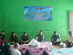 Kapendam XXI/Radin Inten Gelar Doa Bersama Anak Yatim Piatu Dalam Rangka HUT Penerangan TNI AD Ke- 75