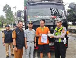 Operasi Keselamatan Krakatau 2026, Jasa Raharja kolaborasi bersama Mitra Gelar Operasi Gabungan di Tugu Coklat Jalan Raya Kurungan Nyawa, Negeri Sakti Kab. Pesawaran