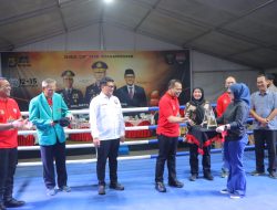 Waka Polda Lampung Buka Polresta Bandar Lampung Boxing Championship 2026
