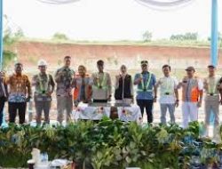 Ketua DPRD Provinsi Lampung, Ahmad Giri Akbar, menghadiri Peresmian Pembangunan Bangunan Penampung Air (Embung) Kemiling yang berlokasi di Kecamatan Kemiling, Kota Bandar Lampung