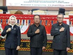 Paripurna DPRD Provinsi Lampung, Sekdaprov Sampaikan Target Asumsi Makro Pembangunan
