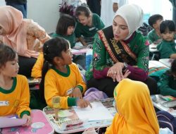 Bunda PAUD Lampung Ajak Anak Berani Berkarya Lewat Gebyar Mewarnai