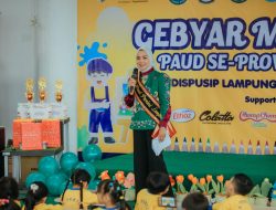 Bunda PAUD Purnama Wulansari Mirza Buka Gebyar Mewarnai dan Saksikan Seminar Edukasi Gerakan Sejuta Ibu Membaca Nyaring di Nuwa Baca Zainal Abidin Pagaralam Bandarlampung
