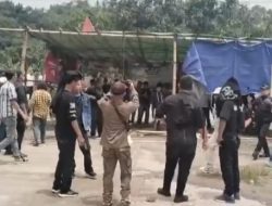 Aksi Pemasangan Tenda Oleh Ex Pekerja PT San Xiong Steel  Menuai sorotan