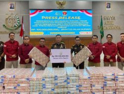 Kejati LampungTerima Titipan Rp100  miliar Terkait Dugaan Korupsi Penggunaan dan Pemanfaatan Kawasan Hutan