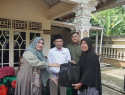 Tradisi Tahunan! Institut Informatika dan Bisnis Darmajaya Bagikan Bingkisan Lebaran untuk Warga Sekitar Kampus