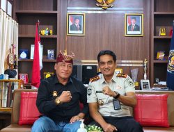 Kalapas Kelas II A Kalianda Menerima Silahturahmi Tokoh Adat Lampung Selatan