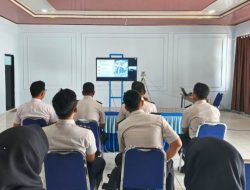 Lapas Muara Tebo Ikuti Zoom Meeting Persiapan Hari Bhakti Pemasyarakatan ke-62