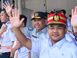 Jasa Raharja Berangkatkan Ribuan Pemudik dari Stasiun Pasar Senen Jakarta melalui Program Mudik Gratis BUMN 2026