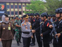 702 Personel Gabungan Siaga Amankan Mudik, 9 Pos Pengamanan Disiapkan di Bandar Lampung