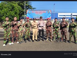 KOKAM Kota Metro Turut Sukseskan Apel Sabuk Kamtibmas Polres Metro