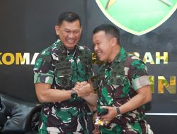 Pangdam XXI/Radin Inten Terima Kunker Danpusterad