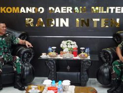 Pangdam XXI/Radin Inten Terima Audiensi Danlanal Lampung