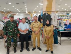 Koramil 410-04/Tanjung Karang Timur Monitoring Aksi Kemanusiaan