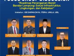 FGD Raksasa Inisiasi Darmajaya Libatkan Pejabat Tinggi hingga Pakar Nasional