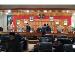DPRD Lamsel Gelar Paripurna Penyerahan Pasilitas Umum Untuk Perumahan