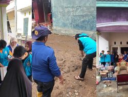 Banjir Bandar Lampung! Badan Tanggap Bencana Darmajaya & PAN Kota Bandar Lampung Turun Tangan, Warga Tak Lagi Sendirian Hadapi Musibah