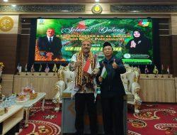 Wakil Rektor, M.Ihsan Dacholfany, Wakili UM Metro Menerima Kunjugan Dubes Palestina