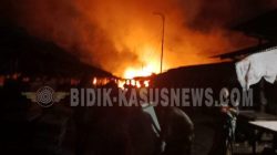 Anggota Koramil 410-03/TBU Sigap Mencegah Si Jago Merah