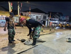 Peltu Wijianto, Babinsa  Koramil 410-04/TKT, .MemonitorP3mba.gunan Lokasi KDKMKP