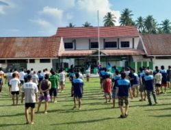 JUMAT SEHAT PENUH SEMANGAT, LAPAS AMPANA PERKUAT KEBUGARAN DAN KEBERSAMAAN WBP MELALUI SENAM PAGI BERSAMA
