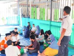 HANGATNYA SILATURAHMI IDUL ADHA, RATUSAN KELUARGA PADATI LAYANAN KUNJUNGAN HARI KEDUA DI LAPAS AMPANA