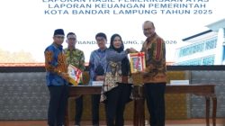 Membanggakan, Pemerintah Kota Bandar Lampung Kembali Raih WTP