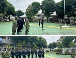 Tegakkan Disiplin Petugas, Kepala Kesatuan Pengamanan Pimpin Apel Gabungan Bersama Tentara Nasional Indonesia