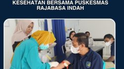 Sinergi Layanan Medis, Lembaga Pemasyarakatan Kelas 1 Bandar Lampung Gelar Pemeriksaan Kesehatan Bersama Pusat Kesehatan Masyarakat Rajabasa Indah