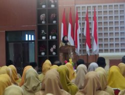 Wali Kota Eva Dwiana Menghadiri Rapat Musyawarah Kerja Kepala Sekolah (MKKS) SD dan SMP di lingkungan Pemerintah Kota Bandar Lampung