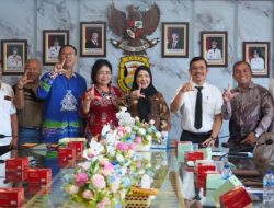 Silaturahmi Bersama Huria Kristen Batak Protestan (HKBP) Kedaton Distrik XXXII Lampung
