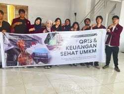 Mahasiswa Universitas Ciputra Makassar Edukasi UMKM Kendaraan Listrik “Seige”