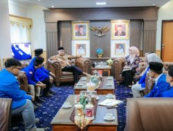 Gubernur Rahmat Mirzani Djausal Ajak Aktivis PMII Jadi Mitra Strategis Perkuat Pembangunan Desa