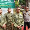Kasrem 043/Gatam Pimpin Ground Breaking Pembangunan 30 Jembatan Perintis Garuda Tahap V dan VI Di Provinsi Lampung.