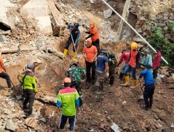 TNI dam Rakyat Percepat Pembuangan jembatan Perintis Garuda tahap IV dan VI