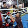 Binpres Tinjau Persiapan Petinju Menuju PON Beladiri II