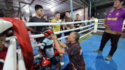Binpres Tinjau Persiapan Petinju Menuju PON Beladiri II