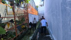 DETEKSI DINI KAMTIB, LAPAS AMPANA BERSAMA WBP BERSIHKAN AREA KONTROL PAGAR BRANGGANG