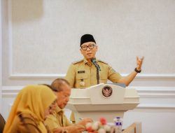 Gubernur Rahmat Mirzani Djausal Pimpin Rakor Sekda Kabupaten/Kota se-Provinsi Lampung,