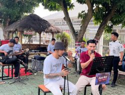 PASSAI BAND Hibur Pengunjung dan Warga Binaan, Wujud Pembinaan Kepribadian di Lapas Kelas I Bandar Lampung