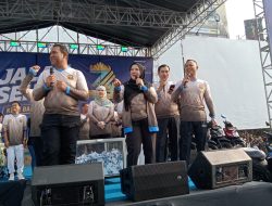 Dandim 0410/KBL  Dukung Sukses kan  Jalan Sehat HUT Kota Bandarlampung ke 344