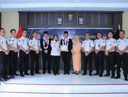 Tegaskan Kontinuitas Kinerja Pemasyarakatan, Kalapas Muara Tebo Hadiri Sertijab Kalapas Muara Bungo