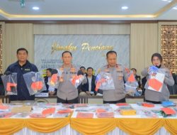Polda Lampung Berhasil Ungkap 75 Kasus Street Crime dalam 19 Hari, 95 Tersangka Diamankan