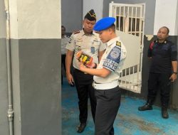 Karutan Bandar Lampung Pimpin Daily Inspection, Pastikan Keamanan dan Ketertiban Blok Hunian Tetap Optimal