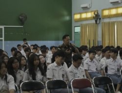 KEJATI LAMPUNG GELAR JAKSA MASUK SEKOLAH DI SMA XAVERIUS PAHOMAN BANDAR LAMPUNG