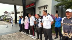 Jaga Stamina dan Soliditas, Rutan Kelas I Bandar Lampung Ikuti Bina Jasmani Bersama UPT Pemasyarakatan se-Lampung