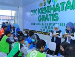 Sambut Hari Bhayangkara Ke-80, Polda Lampung Gelar Bakti Kesehatan untuk 7.600 Warga dan Luncurkan Layanan Modern