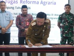 Kolaborasi Multisektoral Diperkuat, Lampung Wujudkan Reforma Agraria untuk Kesejahteraan Rakyat
